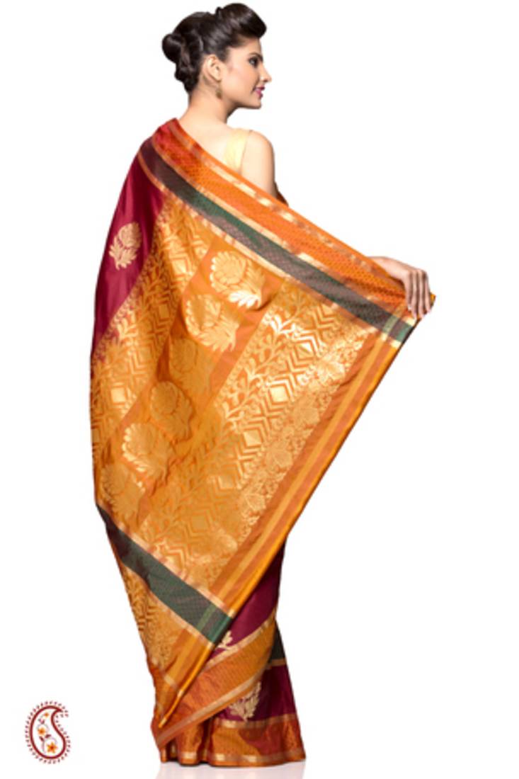 An Authentic Traditional Silk Saree