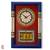 Tribal Art Hand Painted Wall Clock