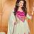 Sushmita Sen Grey Ankle Length Anarkali Salwar Suit By Fabfiza