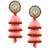 Designer Handcrafted Paper Quilling Triple Jhumka
