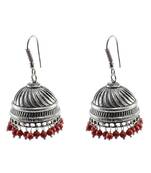 Oxidized Handmade Jhumka Earrings-Tribal Jewellery-Jaipur Jhumki