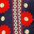 Navy embroidery and print dupion with netted fabric mastani dress kids girls