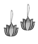 New Lotus Leaves Handmade Indian TraditionalOxidised Stud Earrings