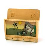 Gemstone painting key magazine holder gift