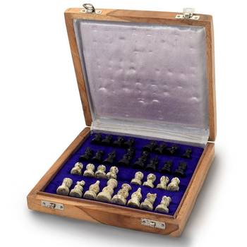 Real makrana marble chess board handicraft 3