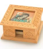 Gemstone painting slip pad box handicraft gift