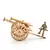 Brass rajasthani canon handicraft home decor