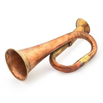 Real bugle to play pure brass handicraft gift 1
