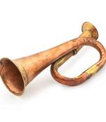 Real bugle to play pure brass handicraft gift