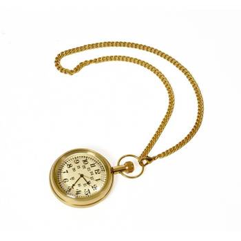 Antique design usable real brass gandhi watch 1