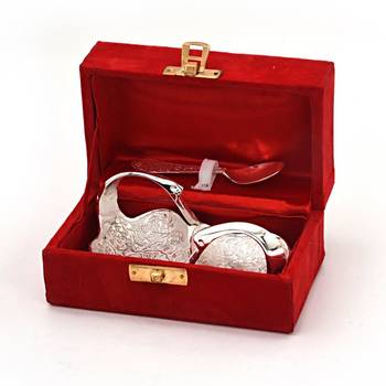 Silver polish duck shape brass mouth freshener 1