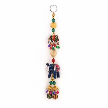 Decorative elephant design wall n car hanging 1