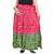 Sunshine Mirror Work Bandhej Rajasthani Cotton Skirt