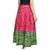 Sunshine Mirror Work Bandhej Rajasthani Cotton Skirt