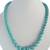 Turquoise Aura Howlite Beads Necklace For Women