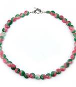 Napier Dyed Quartzite Gemstone Beads Necklace