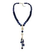   Gorgeous Round, Roundel, Rice, Drum Shaped Dyed Lapis Lazuli G...