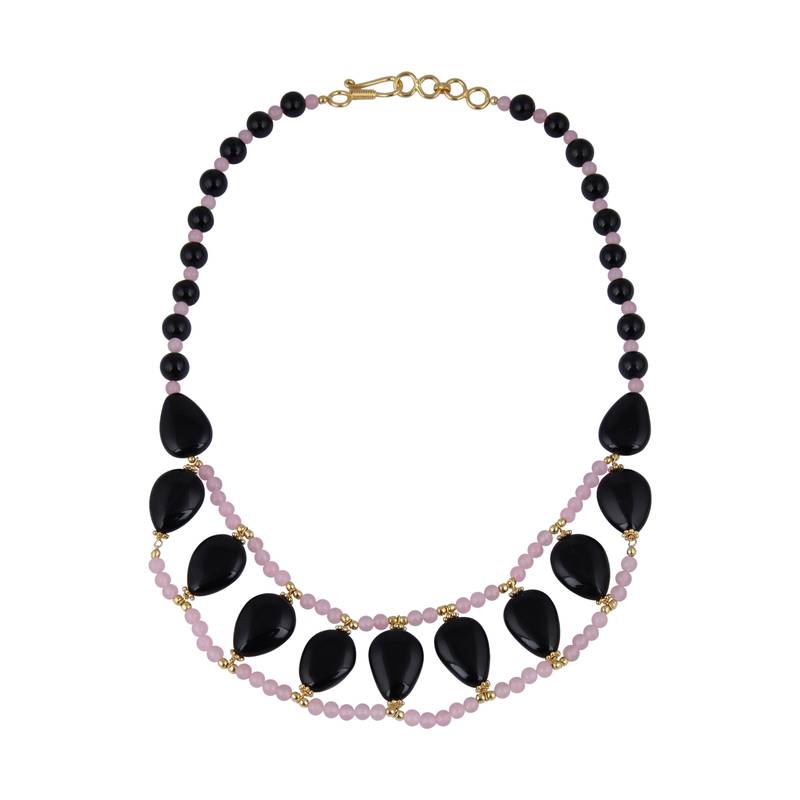 Chick Gemstone Beads Necklace For Women