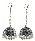 Oxidized Handmade Jhumka Earringstribal Jewelleryjaipur Jhumki