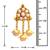 JFL - Traditional Ethnic One Gram Gold Plated Designer Necklace Set studded with Pearls 