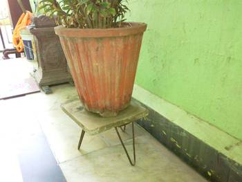 Matka stand plant pot stand iron set of three pcs 5
