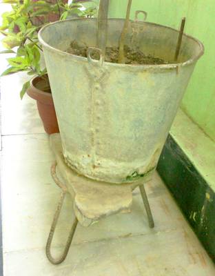 Matka stand plant pot stand iron set of three pcs 6