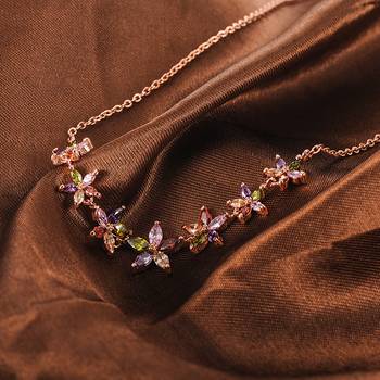 Multicolor cubic zirconia necklaces 5