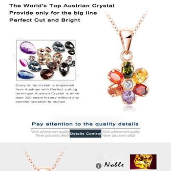 Multicolor cubic zirconia pendants 3