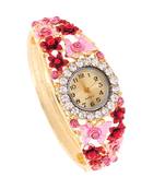 Multicolor cubic zirconia watches