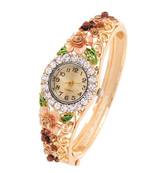 Multicolor cubic zirconia watches