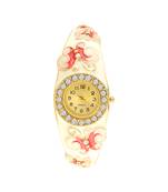 Multicolor cubic zirconia watches