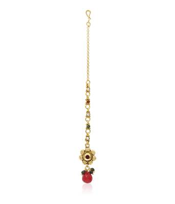 Gold pearl necklace-sets 4
