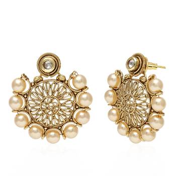 Gold cubic zirconia necklace-sets 3