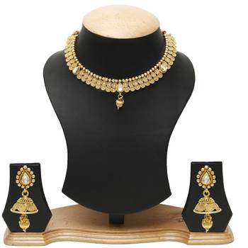 Gold cubic zirconia necklace-sets 4