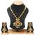Gold pearl necklace-sets
