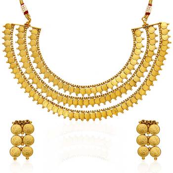 Gold cubic zirconia necklace-sets 1