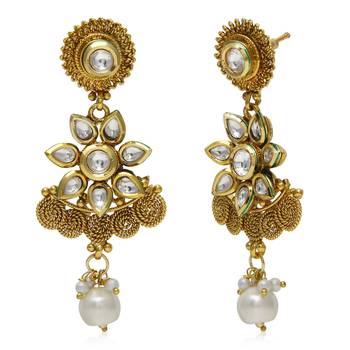 Gold cubic zirconia necklace-sets 2