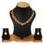 Gold pearl necklace-sets
