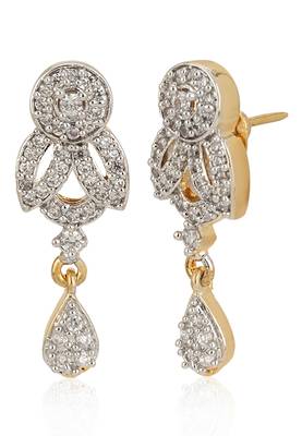 White cubic zirconia mangalsutra 2