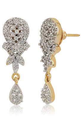 White cubic zirconia mangalsutra 2
