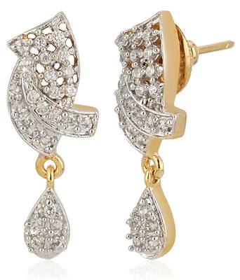 White cubic zirconia mangalsutra 2