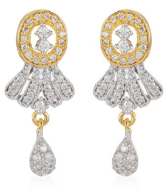 White cubic zirconia mangalsutra 3
