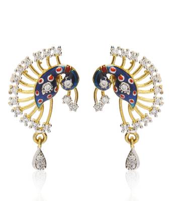 Multicolor cubic zirconia mangalsutra 3