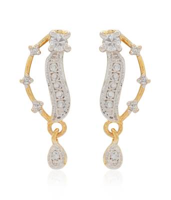 Pink cubic zirconia mangalsutra 2