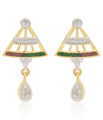 Multicolor cubic zirconia mangalsutra 2