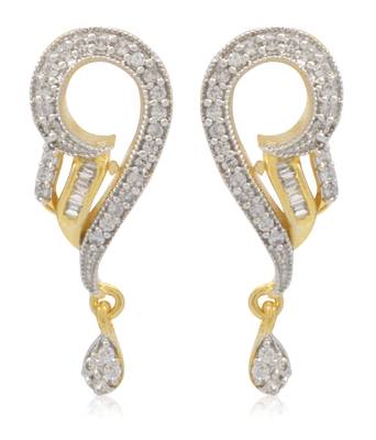White cubic zirconia mangalsutra 2