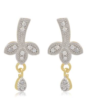 White cubic zirconia mangalsutra 2