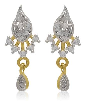 White cubic zirconia mangalsutra 2