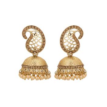 Gold Plated Stunning Hand Crafted Earring 1
