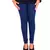 Blue cotton lycra leggings